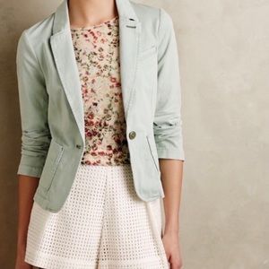 CARTONNIER ANTHRO washed chino blazer jacket large